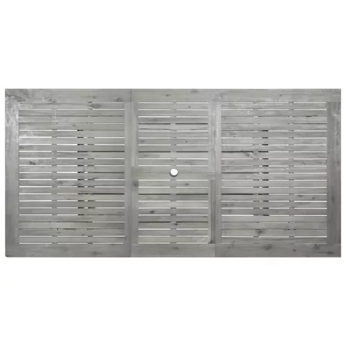 Tömör akácfa kerti étkezőasztal (150-200) x 100 x 75 cm