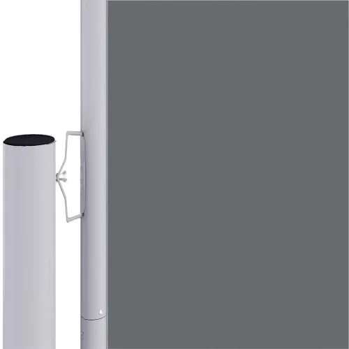 Antracitszürke behúzható oldalsó napellenző 200 x 1000 cm