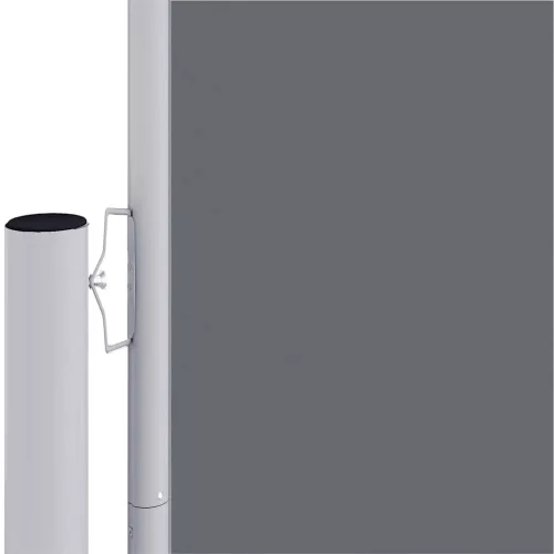 Antracitszürke behúzható oldalsó napellenző 220 x 1000 cm