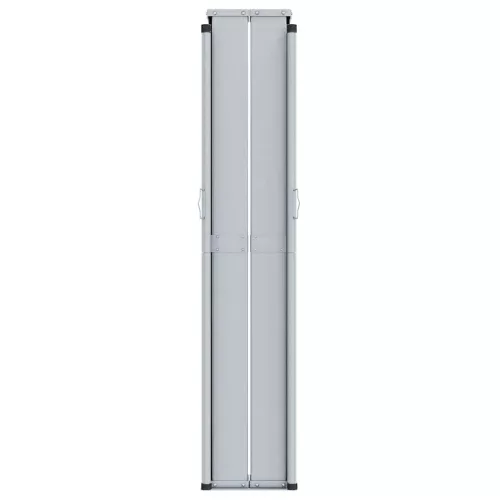 Antracitszürke behúzható oldalsó napellenző 220 x 1000 cm
