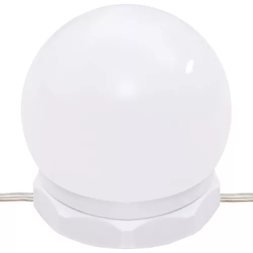 Sonoma tölgy színű fésülködőasztal LED-del 130 x 50 x 132,5 cm