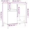 3 db magasfényű fehér szerelt fa tálalószekrény 60 x 35 x 70 cm