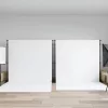 2 db fekete acél háttérállvány 305 x 243 cm