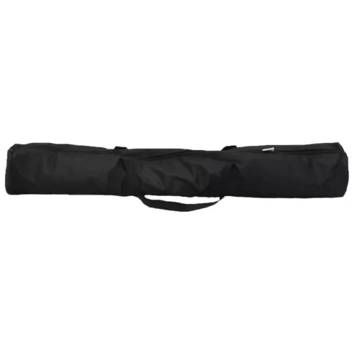 2 db fekete acél háttérállvány 305 x 243 cm