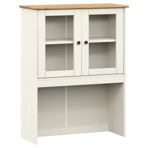 VIGO fehér tömör fenyőfa magasszekrény 78x40x175 cm