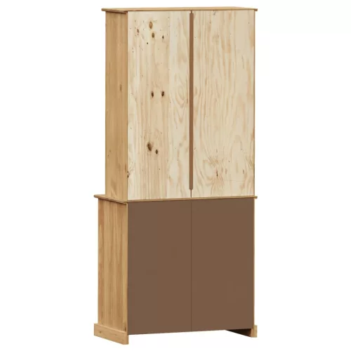 VIGO tömör fenyőfa magasszekrény 78x40x175 cm