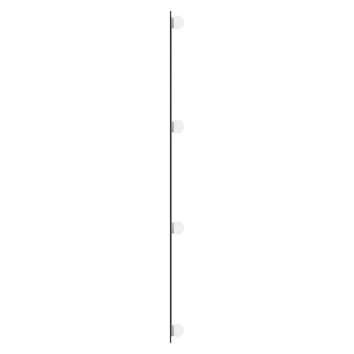 Téglalap alakú üveg falitükör LED fényekkel 40 x 100 cm