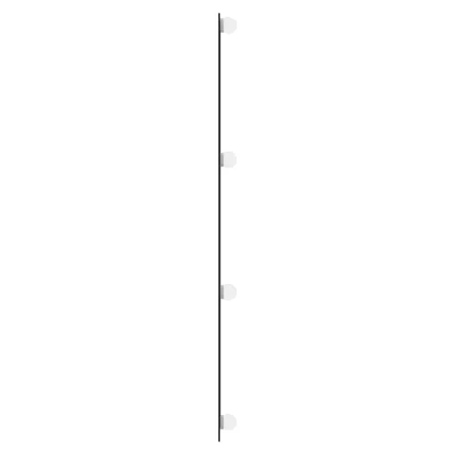Téglalap alakú üveg falitükör LED fényekkel 50 x 100 cm