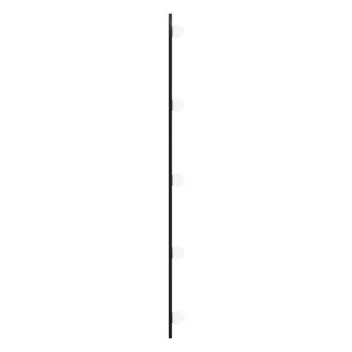 Ovális üveg falitükör LED fényekkel 45 x 100 cm