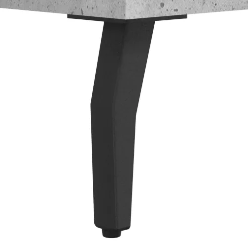 Betonszürke szerelt fa magasszekrény 69,5x32,5x180 cm