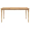 Tömör tíkfa Batavia asztal 150 x 90 x 75 cm