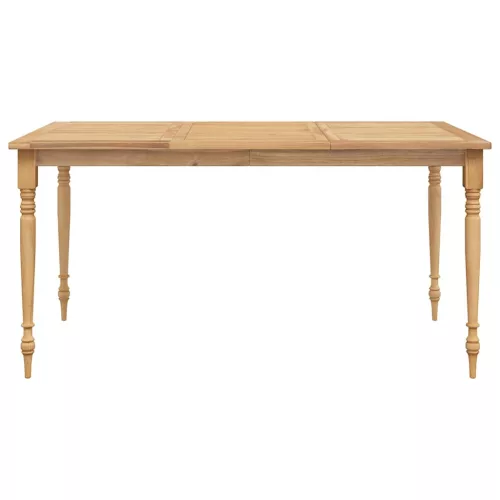 Tömör tíkfa Batavia asztal 150 x 90 x 75 cm