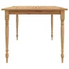 Tömör tíkfa Batavia asztal 150 x 90 x 75 cm