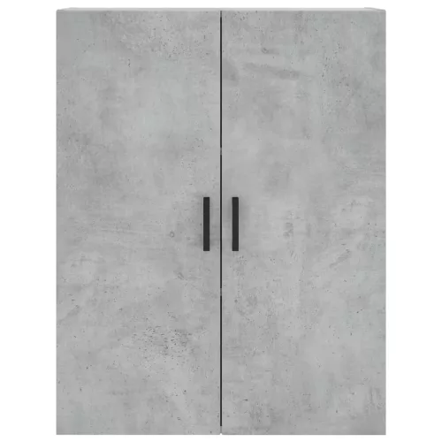 2 db betonszürke faliszekrény 69, x 34 x 90 cm