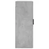 2 db betonszürke faliszekrény 69, x 34 x 90 cm