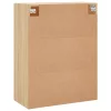 2 db sonoma tölgy fali szekrény 69,5 x 34 x 90 cm
