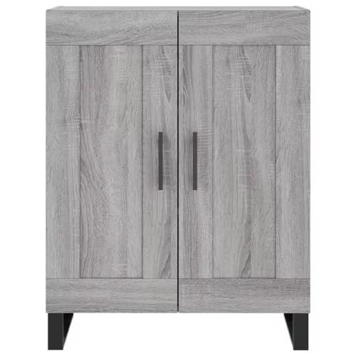 Szürke sonoma szerelt fa magasszekrény 69,5 x 34 x 180 cm