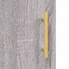 Szürke sonoma szerelt fa magasszekrény 69,5 x 34 x 180 cm