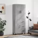 Szürke sonoma szerelt fa magasszekrény 69,5 x 34 x 180 cm