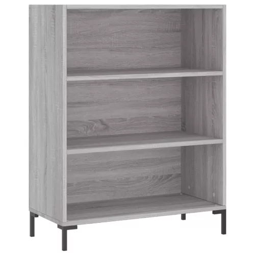 Szürke sonoma szerelt fa magasszekrény 69,5 x 34 x 180 cm