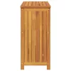 Tömör akácfa kerti tálalóasztal 80 x 35 x 75 cm