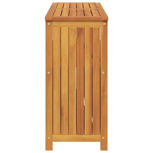 Tömör akácfa kerti tálalóasztal 110 x 35 x 75 cm