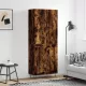 Füstös tölgy színű szerelt fa magasszekrény 69,5 x 34 x 180 cm