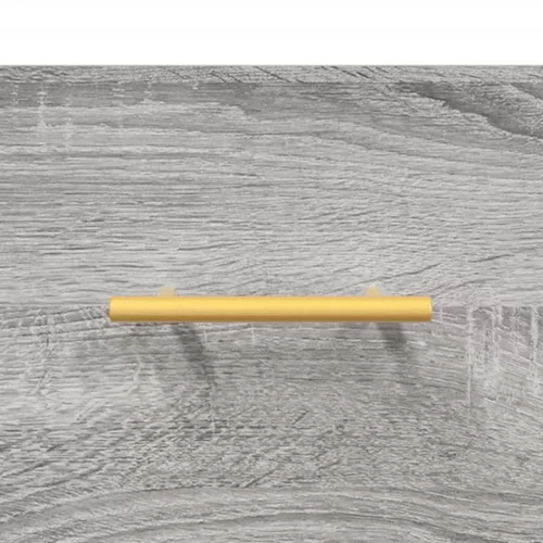 Szürke sonoma szerelt fa magasszekrény 69,5 x 34 x 180 cm