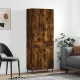 Füstös tölgy színű szerelt fa magasszekrény 69,5 x 34 x 180 cm
