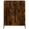Füstös tölgy színű szerelt fa magasszekrény 69,5 x 34 x 180 cm