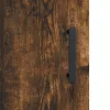 Füstös tölgy színű szerelt fa magasszekrény 69,5 x 34 x 180 cm