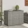 Szürke polyrattan kerti tárolószekrény 100 x 55,5 x 80 cm