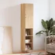 Sonoma tölgy szerelt fa magasszekrény 34,5x34x180 cm
