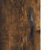 Füstös tölgy színű szerelt fa magasszekrény 34,5x34x180 cm