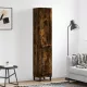 Füstös tölgy színű szerelt fa magasszekrény 34,5x34x180 cm