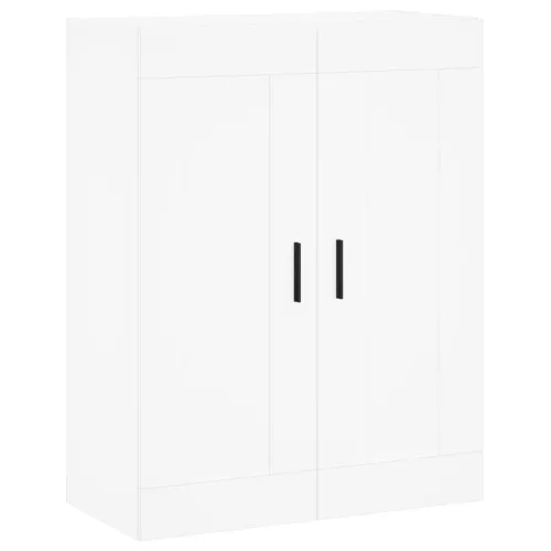 Fehér szerelt fa magasszekrény 69,5 x 34 x 180 cm