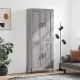 Szürke sonoma szerelt fa magasszekrény 69,5 x 34 x 180 cm