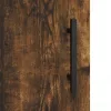 Füstös tölgy színű szerelt fa magasszekrény 69,5 x 34 x 180 cm
