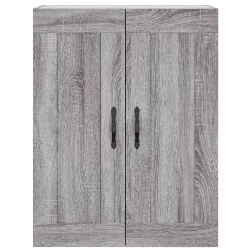 Szürke sonoma szerelt fa magasszekrény 69,5 x 34 x 180 cm