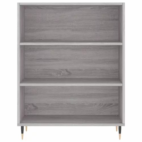 Szürke sonoma szerelt fa magasszekrény 69,5 x 34 x 180 cm