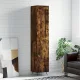 Füstös tölgy színű szerelt fa magasszekrény 34,5x34x180 cm