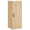 Sonoma tölgy szerelt fa magasszekrény 34,5x34x180 cm