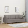 3 személyes tópszínű szövetkanapé díszpárnákkal 180 cm