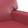 2 részes bordó műbőr ülőgarnitúra