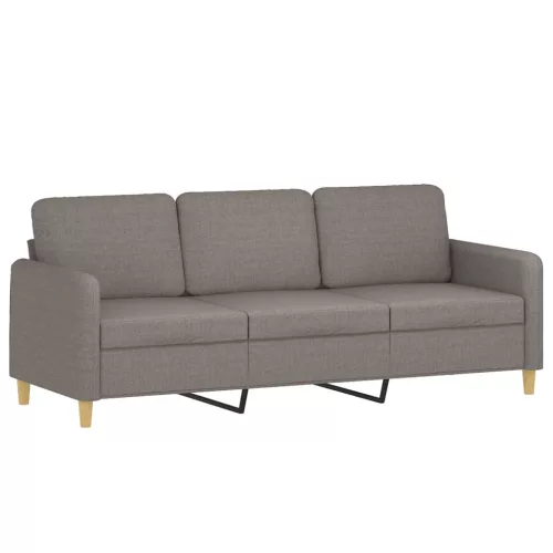 2 részes tópszínű mikroszálas szövet ülőgarnitúra párnával