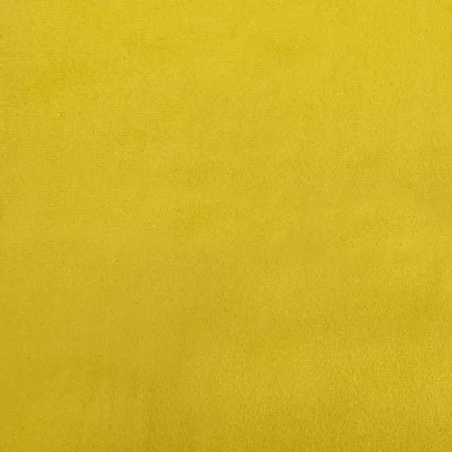 3 részes sárga bársony ülőgarnitúra párnákkal