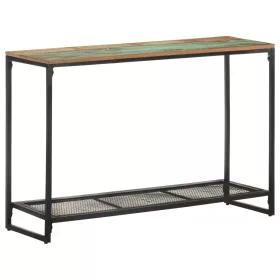   Tömör újrahasznosított fa tálalóasztal 110 x 35 x 75 cm