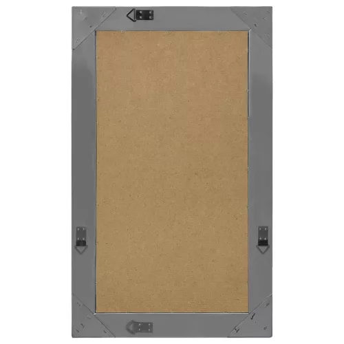 Fekete barokk stílusú fali tükör 50 x 80 cm