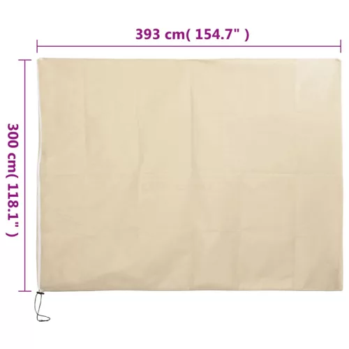 2 db növényvédő huzat cipzárral 70 g/m² 3,93 x 3 m