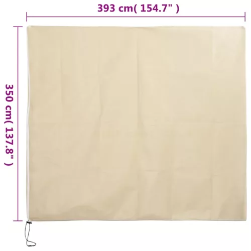 2 db növényvédő huzat cipzárral 70 g/m² 3,93 x 3,5 m